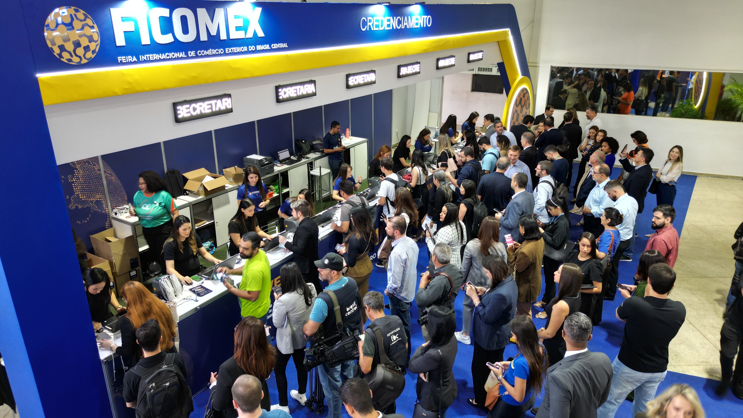 FICOMEX 2025 – Câmara de Comércio Brasil-Paraguai participa da Feira Internacional do Comércio Exterior do Brasil Central 2025